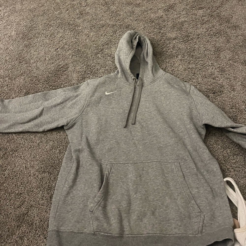 Grey nike hoodie